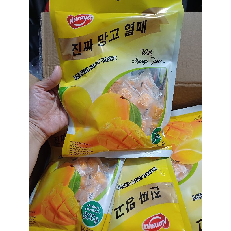 

NARAYA manggo soft candy 200g