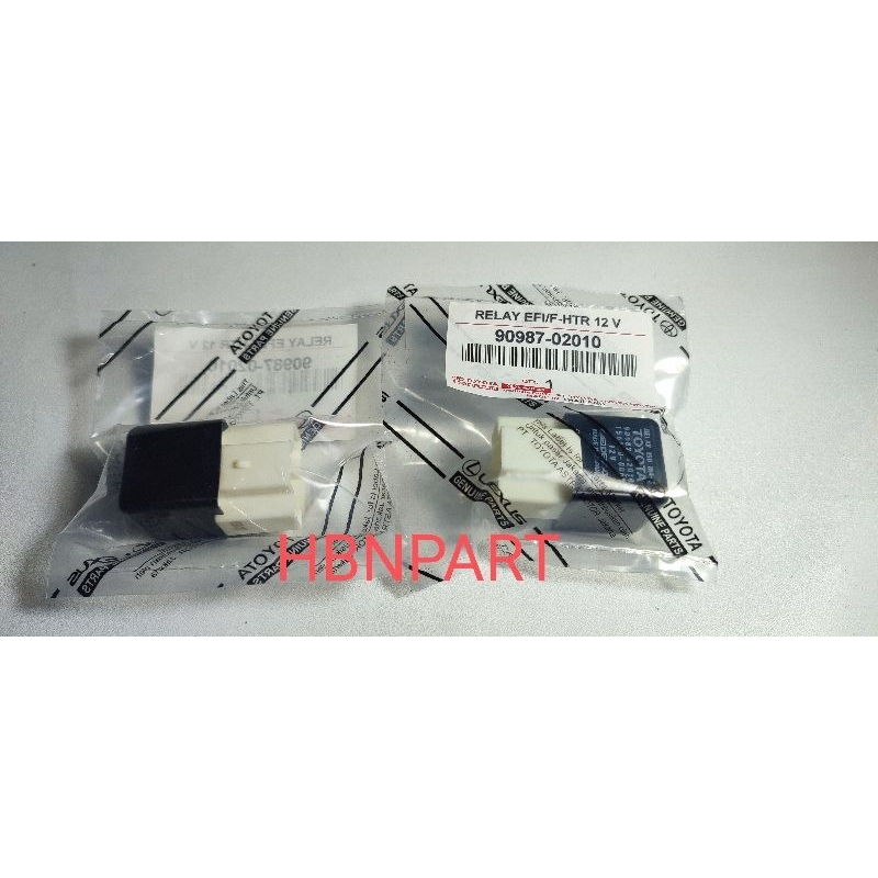 RILAY FUSE BOX HITAM KAKI 4 12 V COROLLA GREAT ALL NEW GREAT CORONA
