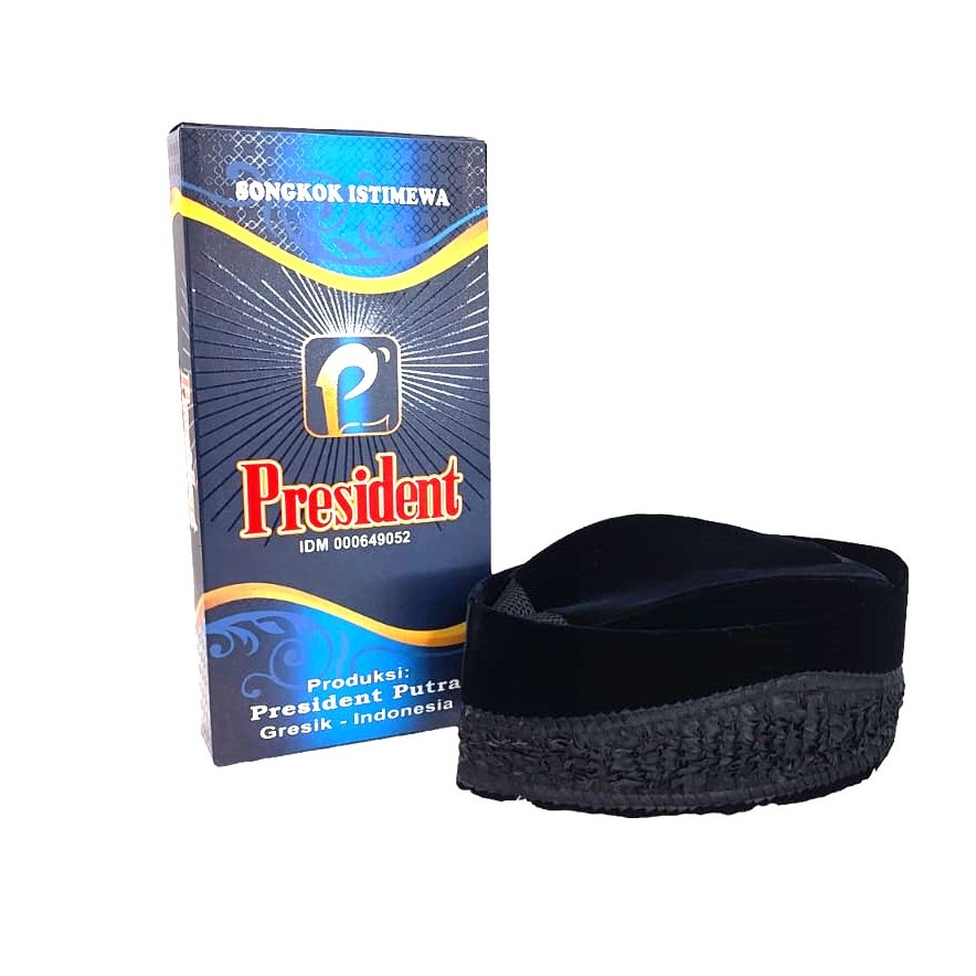 Songkok Kharisma Model Susun President / Songkok Model Tumpuk Kharisma Kembang