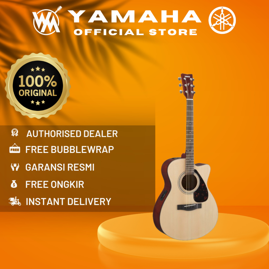 Yamaha Gitar Akustik Elektrik FSX315C/FSX 315 C/FSX-315C - Natural