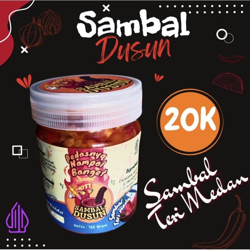 

Sambal Teri Medan, pedasnya 100% pedasnya nampol