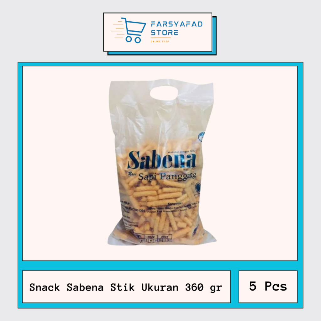

RB Perdus Snack Sabena Stik Isi 5 Pcs Rasa Jagung Bakar / Sapi Panggang / Balado / Keju / Cocopandan