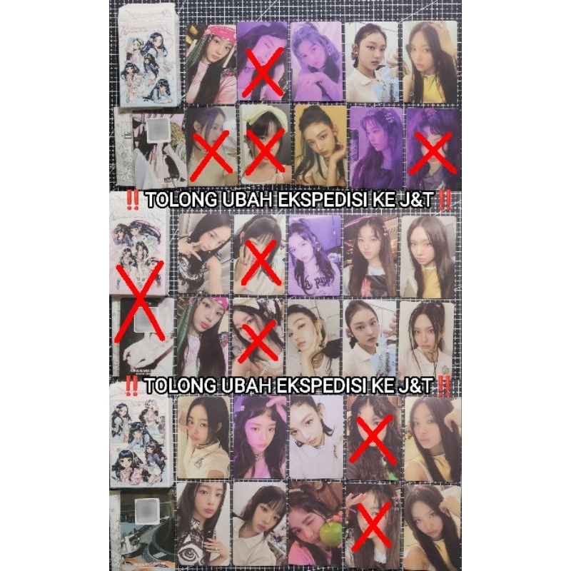 PC MINJI HANNI DANIELLE HAERIN HYEIN WEVERSE GET UP NEWJEANS