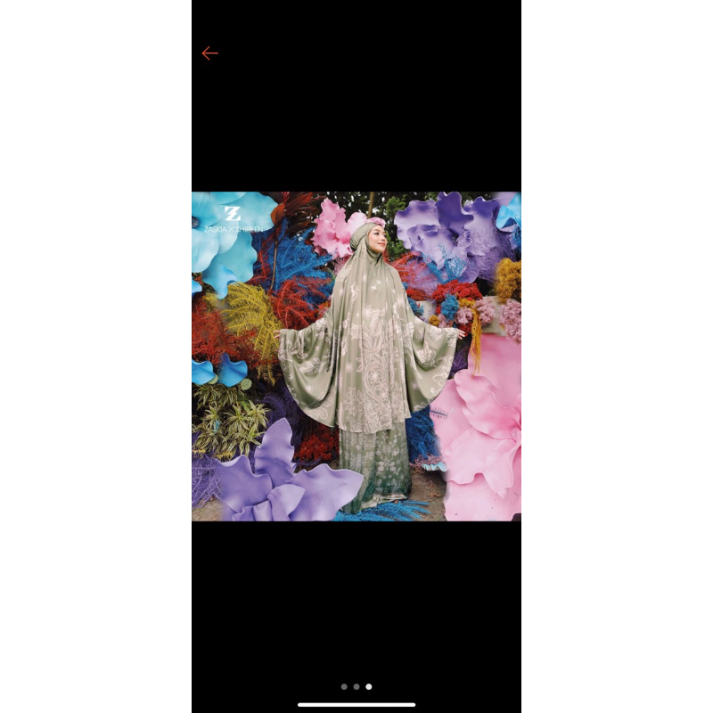 preloved prayer set zaskia sungkar