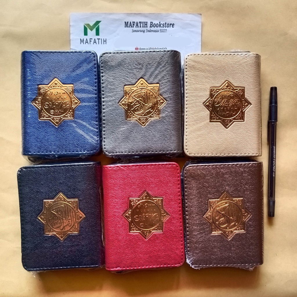 Mushaf Al-Qur'an Al-Wafa Tsumun saku kecil RESLETING A7 7x10 cm Alquran Wafa alwafa mini kecil Halim
