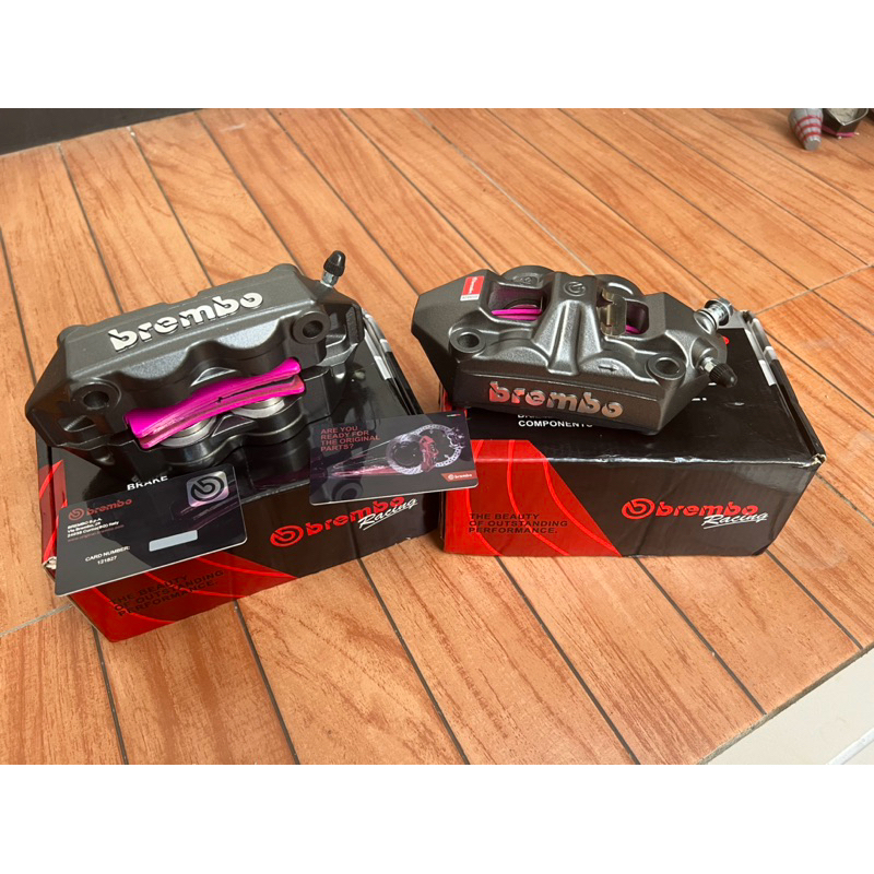 kaliper brembo m4 import 4 piston Murah berkualitas