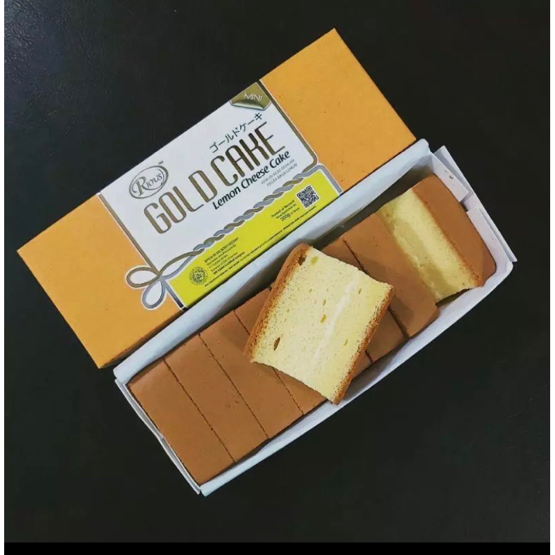 

bernadi rious gold cake cheese lemon 200 gram