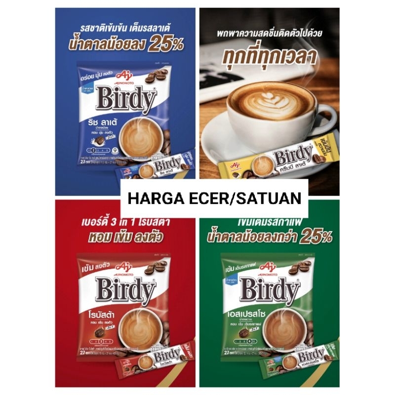 

Birdy Coffee 3in1 Kopi Instan