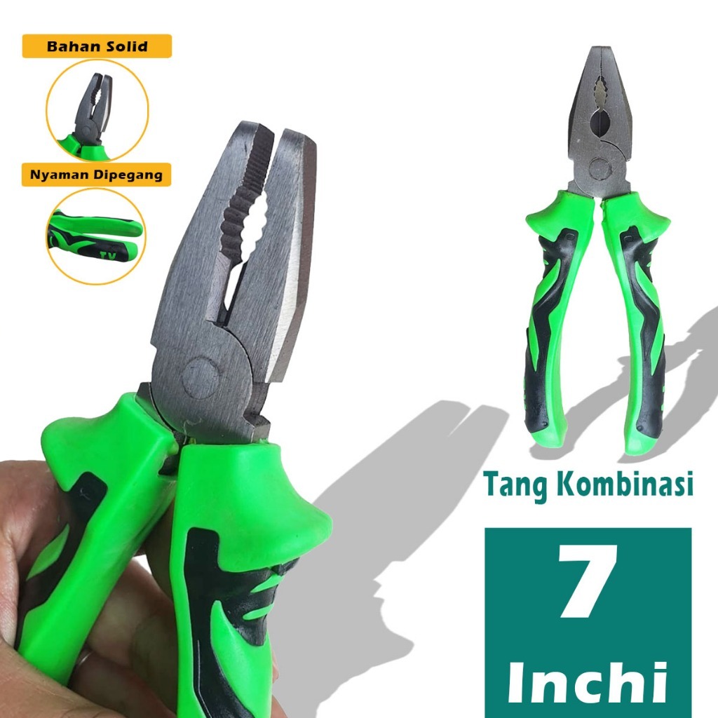 RALALI Tang Kombinasi 7 inch Tang Gagang Anti Slip - Tang Kombinasi Freed 7"