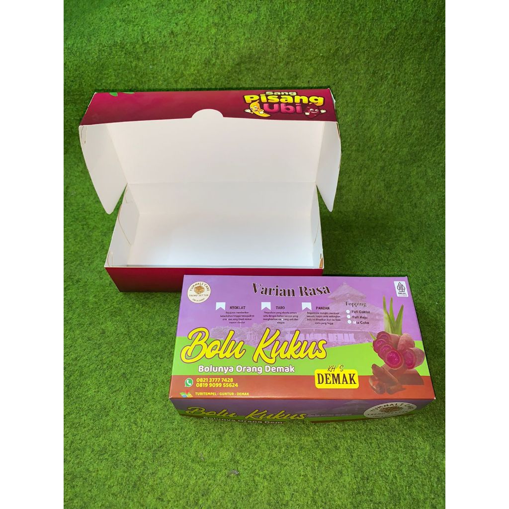 Box / Dus Pisang Custom Desain / Kemasan Custom