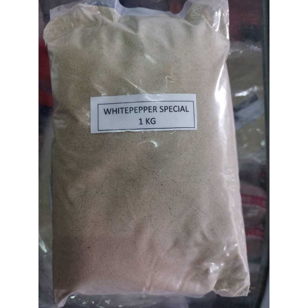 

LADA PUTIH BUBUK 100 GR KILOAN KEMASAN REPACK WHITE PEPPER SPECIAL