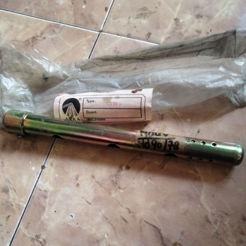 sarangan saringan slincer knalpot honda cs90 s90