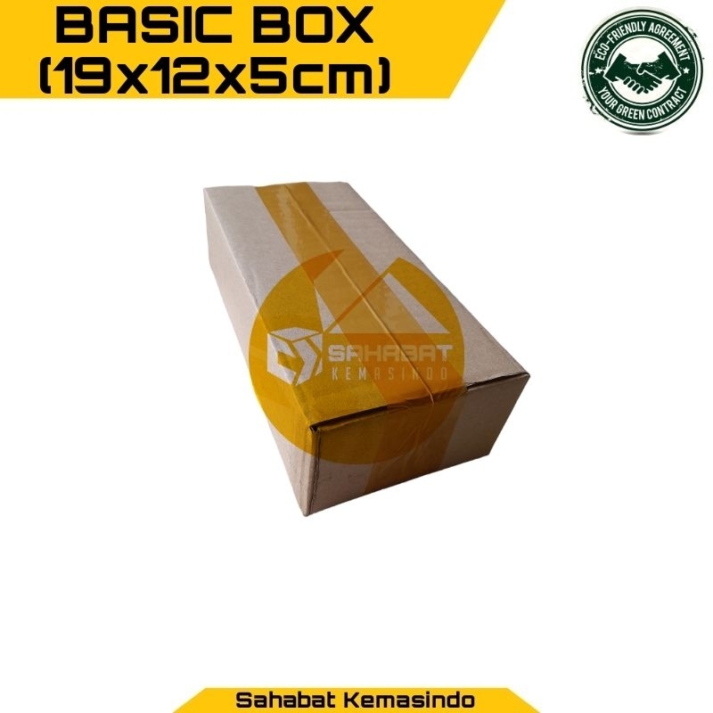 

19x12x5cm Kardus Box Packing Online Shop