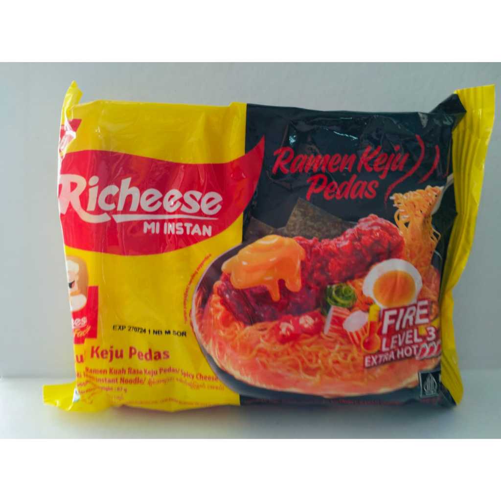 

Richeese Mie Ramen Keju Lv 3 65 Gr