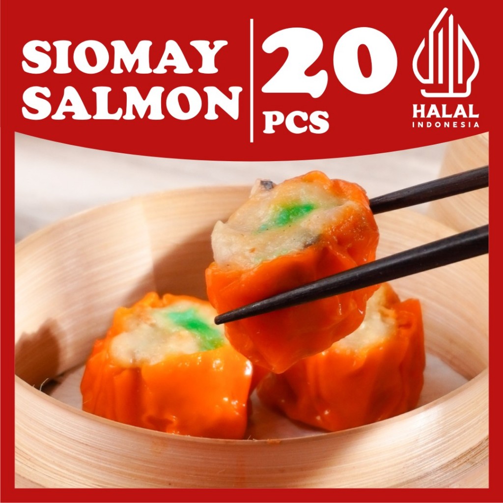 

Dimsum Frozen Food Premium Halal Siomay Salmon Tanpa Pengawet Murah dan Enak