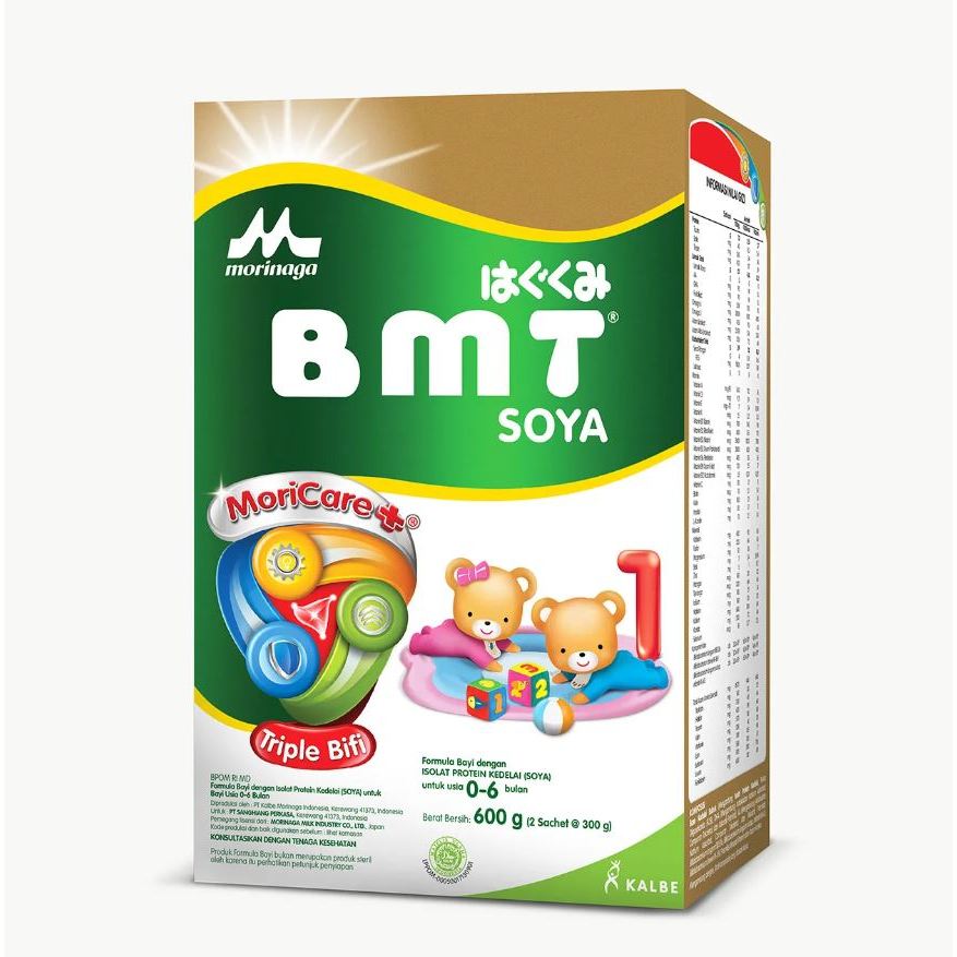 BMT Soya 600gr Susu Formula Bayi 0-6bulan