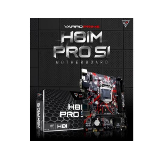 Motherboard Gaming H81M PRO S1 VARRO SUPPORT NVME