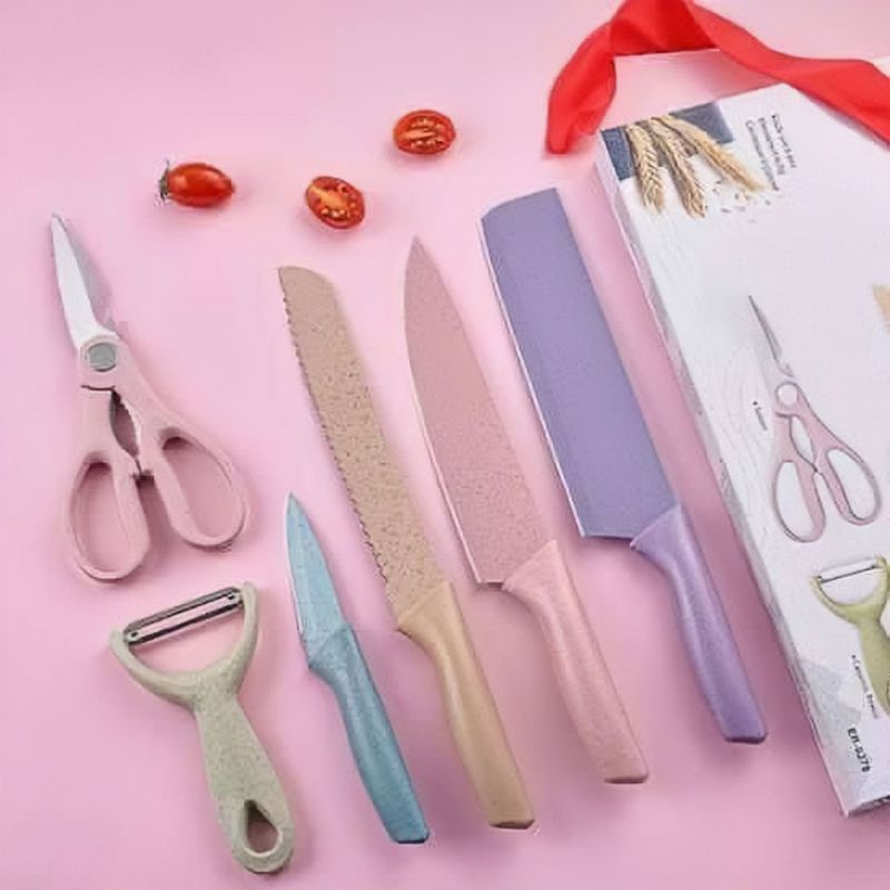 Pisau One Set  Warna Warni, Pisau Sultan