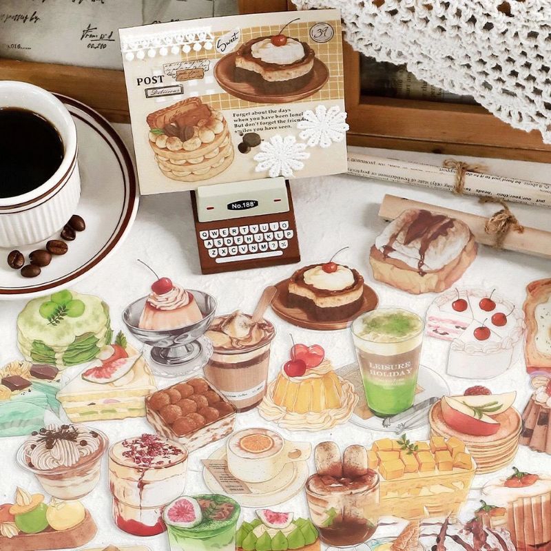 

STICKER BREAD DESSERT CAKE GOURMET PET DIY