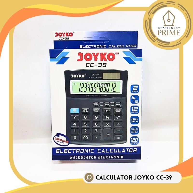 

Calculator / Kalkulator Joyko CC-39 / 12 Digits / Check Correct