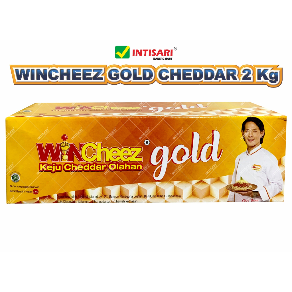 

WINCHEEZ GOLD CHEDDAR CHEESE 2 KG