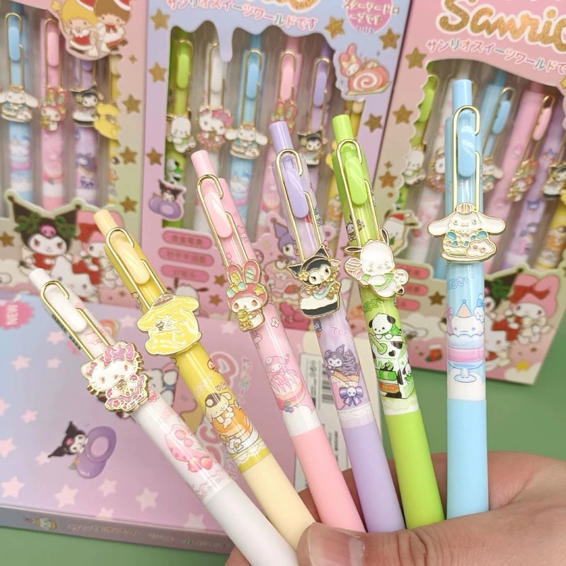 

pulpen sanrio lucu kuromi cinnamoroll hellokitty my melody pompompurin atk pen