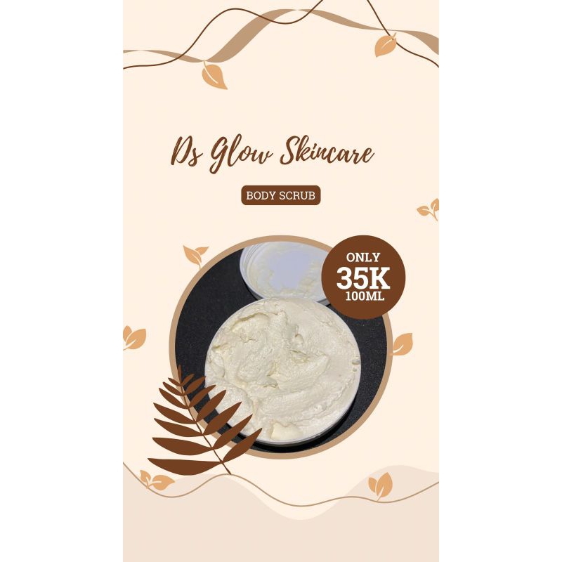 BODY SCRUB WHITENING DS GLOW SKINCARE