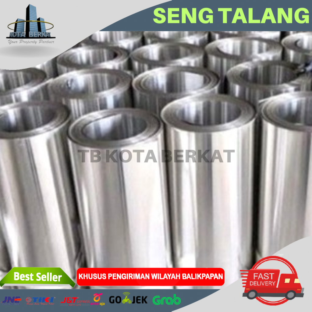 SENG TALANG ALUMINIUM / SENG PLAT TALANG ALUMINIUM PER METER