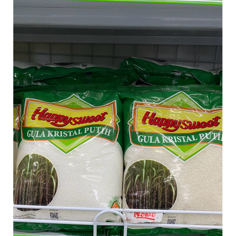 

Gula Kristal Happy Sweet 1 kg