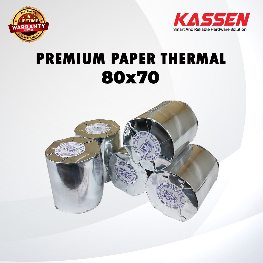 

Paper Thermal Premium 80 X 70 Kassen Paper Thermal