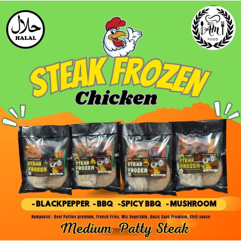 

TERMURAH// CHICKEN STEAK FROZEN