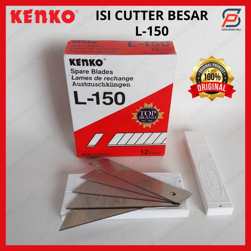 Isi Cutter Besar Kenko L150 / Refill Mata Pisau Cutter Kenko