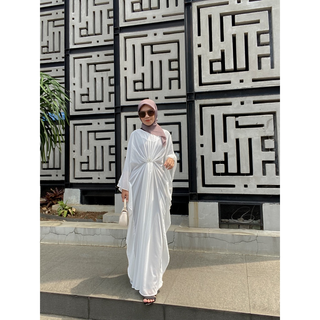 Outer Kaftan Bahan Ceruty Premium Tanpa Inner By InsCollections