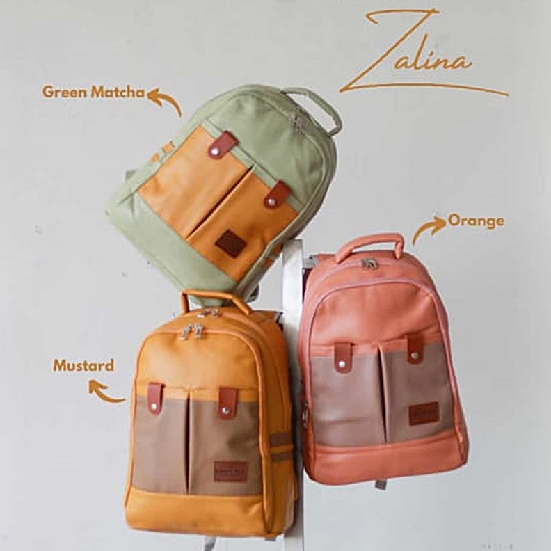 Rumah Warna Tas Ransel Tas Laptop 15 inci Size 3 x 14 x 4 cm Zalina s J3T9