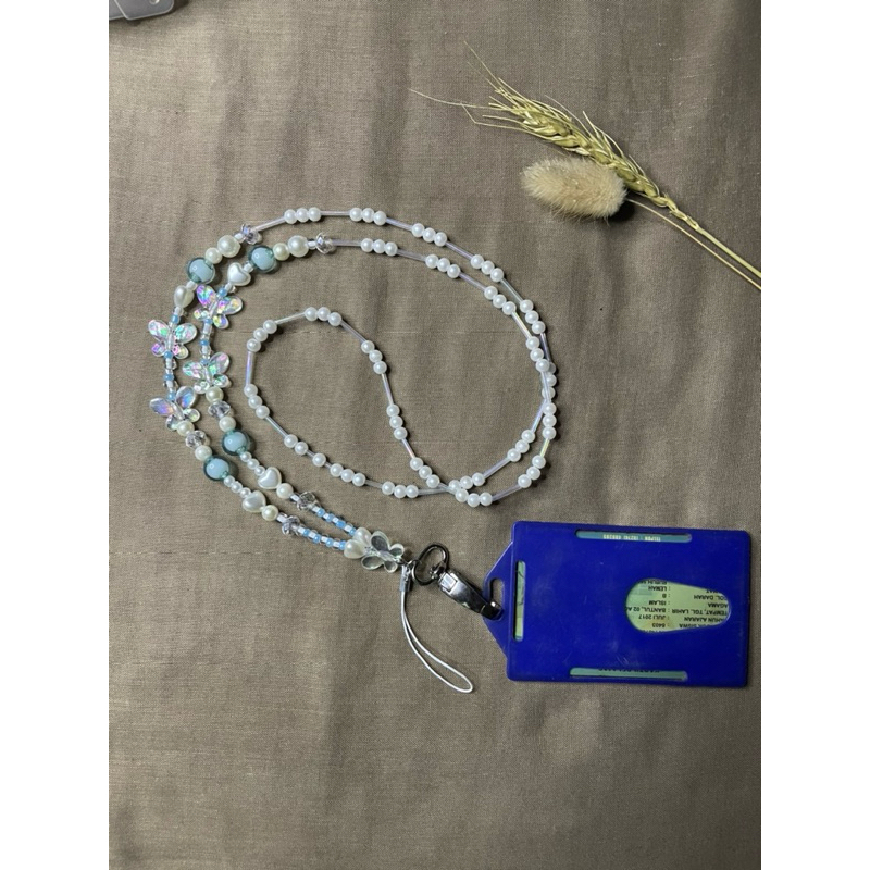 

Lanyard beads (gantungan id card)