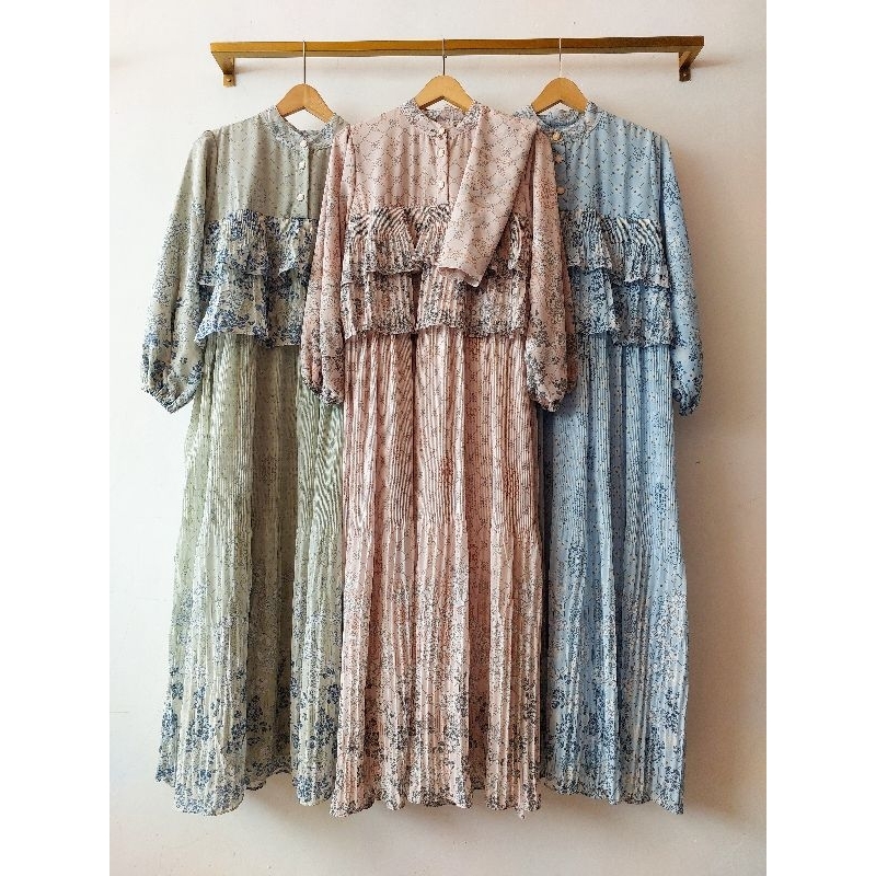 Gamis nabila set hijab