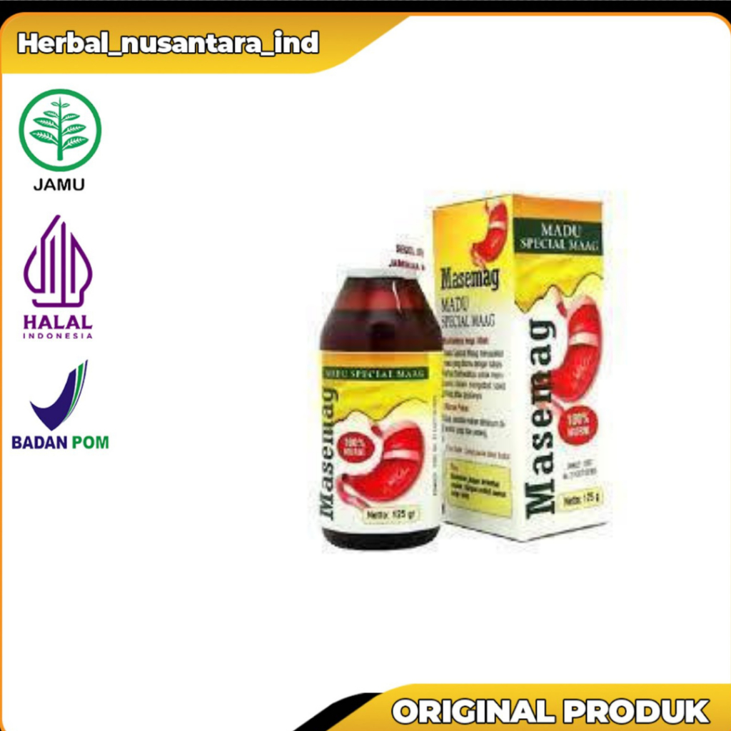 

MASEMAG 125GRAM MADU LAMBUNG