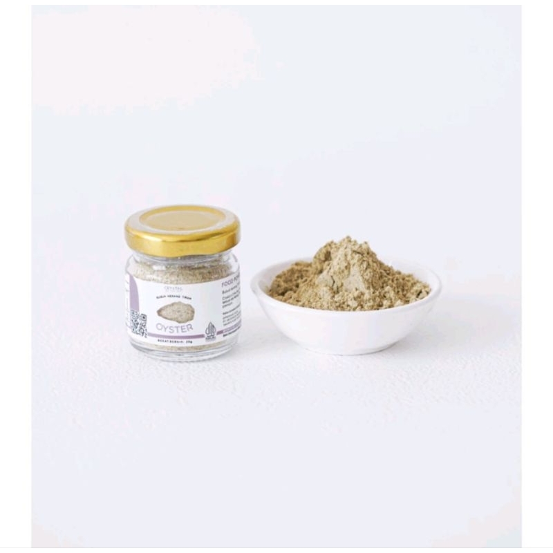 

Crystal Of The Sea Oyster Food Powder 20 Gr - Bubuk Kerang Tiram