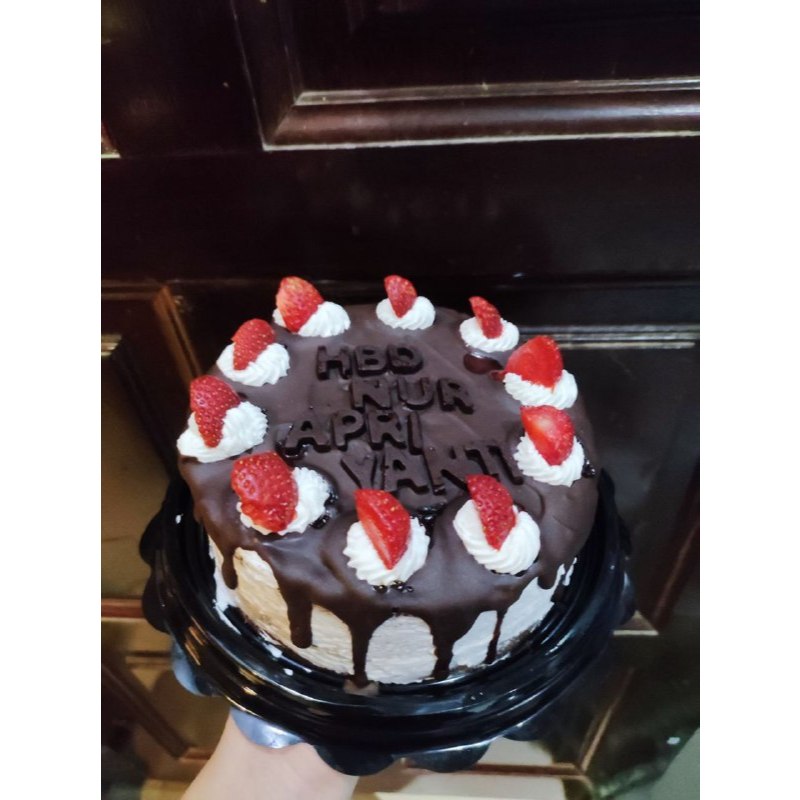 

KUE ULANG TAHUN BROWNIES CAKES VANCY UKURAN 15 CM / KUE ULANG TAHUN READY BATAM MURAH / KUE ULANG TAHUN MINI / BIRTHDAY CAKES