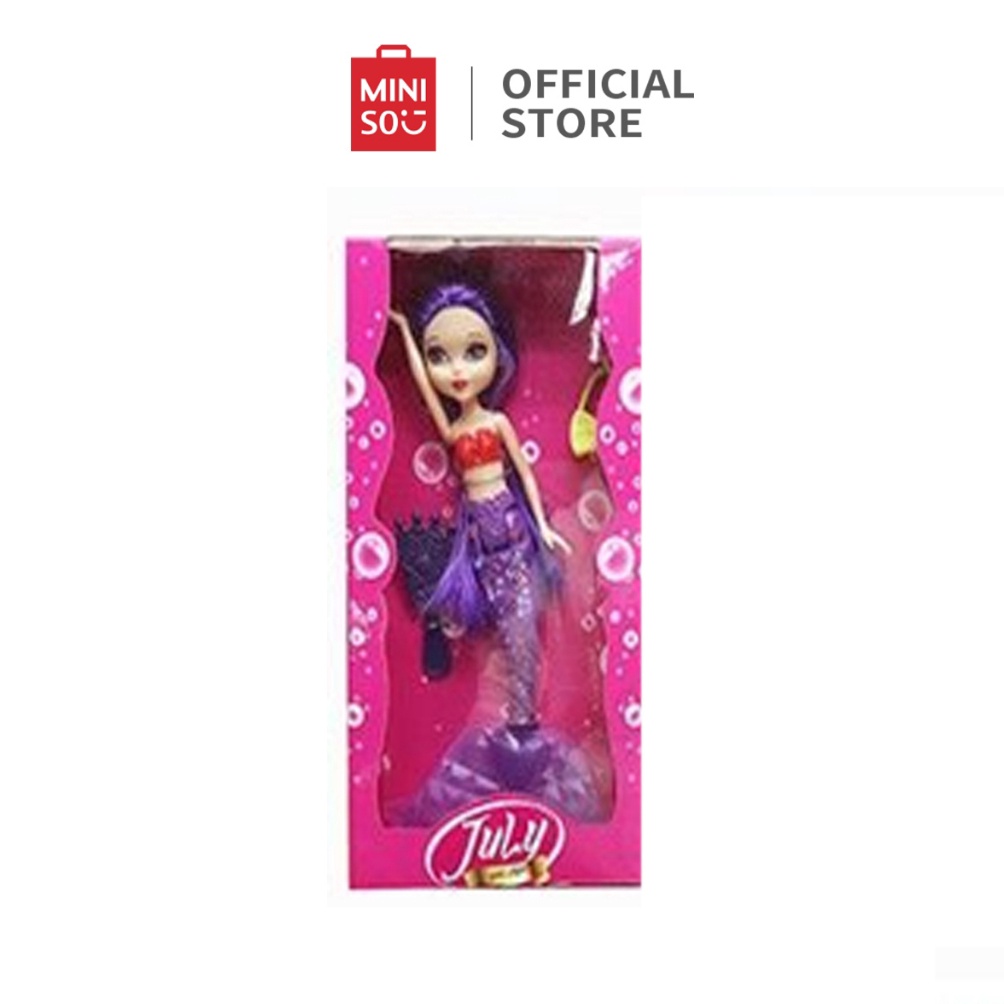 MINISO Boneka Putri Duyung Boneka Mainan Putri Duyung Yang Lucu Anak Perempuan w P3Z3