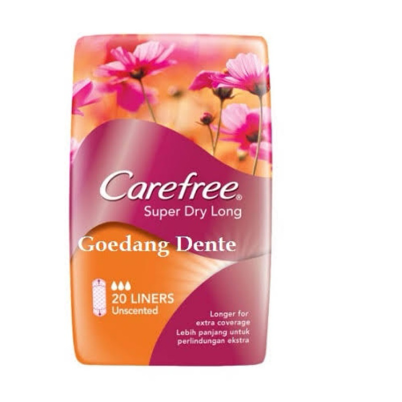 CAREFREE SUPER DRY LONG 20liner