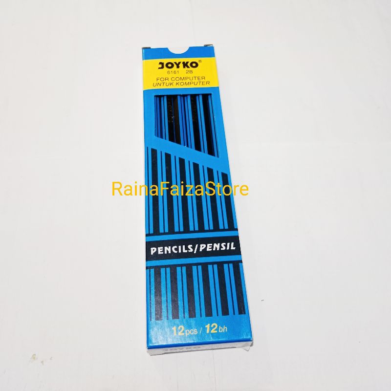 

Pensil Joyko BIRU 2B tipe 6161|| Merah Tipe 6151|| Biru Tipe P-90 •• SATUAN, 3 PCS dan 6 PCS ••