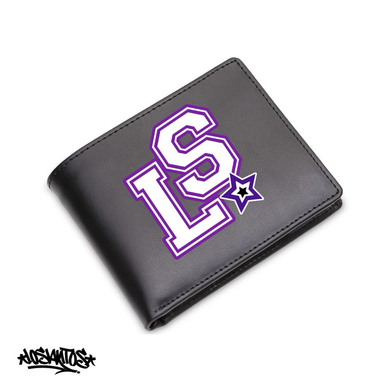 Dompet pria losantos purple ls free sticker