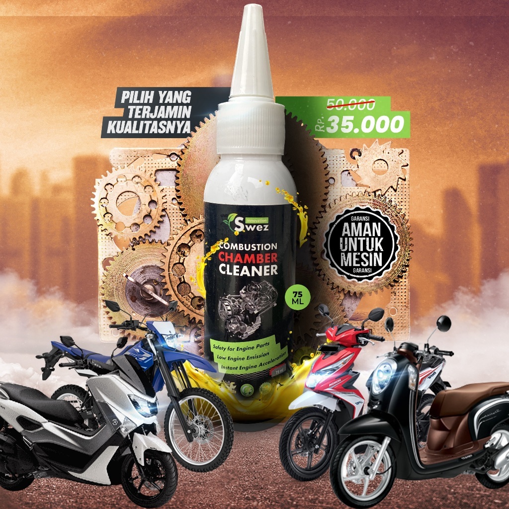 Swez Carbon Cleaner 75 ML - Cairan Tune Up Gurah Motor Berkualitas