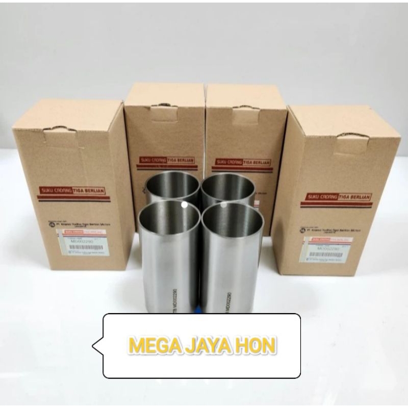 LINER FURING BORING MITSUBISHI L300 L 300 BENSIN 1 SET 4PC ORI BERGARANSI 1 BULAN