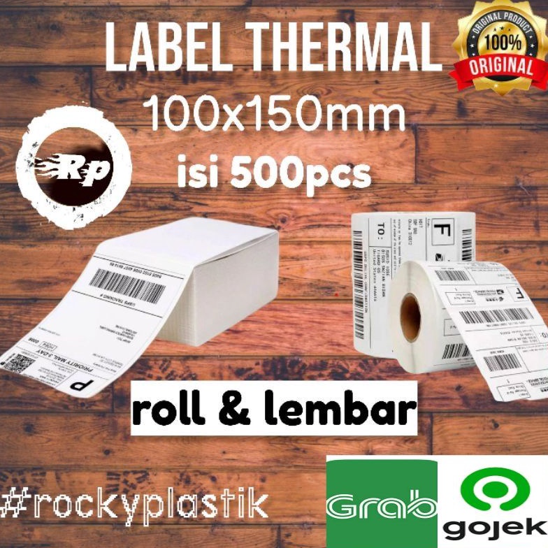 

Kertas Label Sticker Barcode 1x15mm Thermal isi 5pcs 1x15cm label Murah KODE J6R3