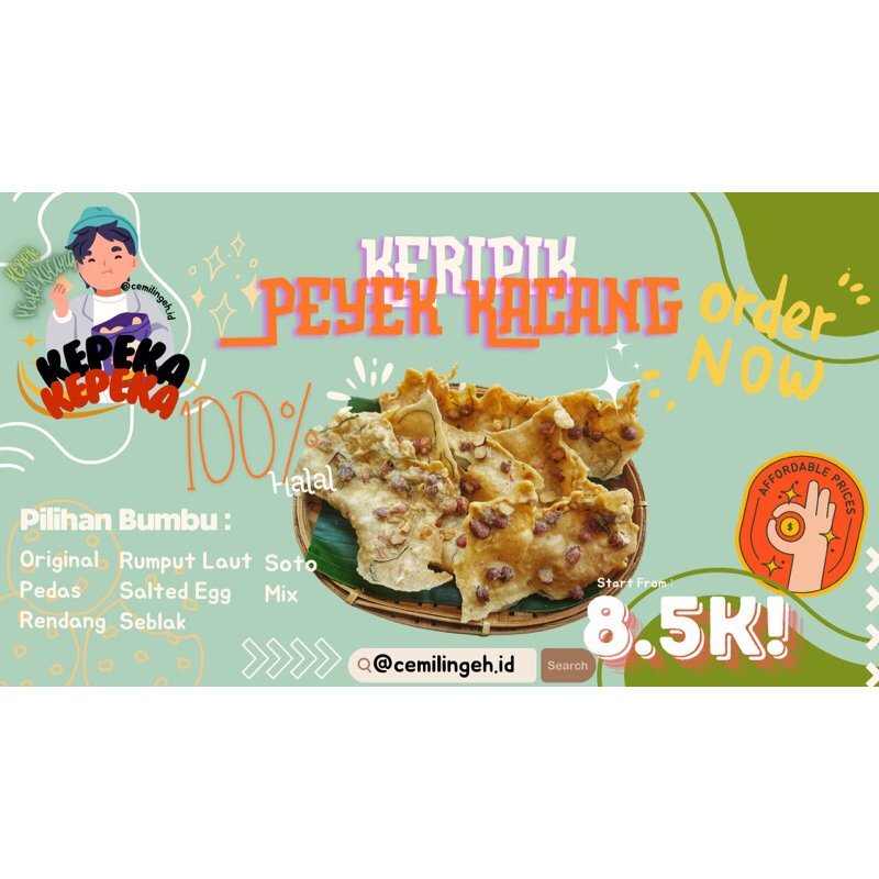 

keripik peyek kacang