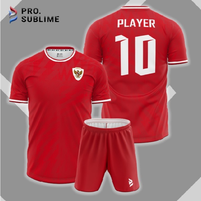 Jersey Futsal  & Jersey Sepak Bola / JERSEY FUTSAL TIMNAS INDONESIA  2024/2025Baju Jersey Futsal Jum