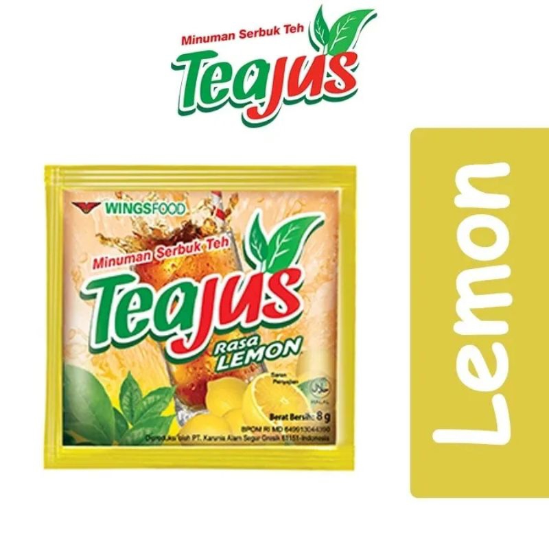 

Tea Jus 1 Pak (isi 6 renceng) / Teajus Gula batu / Apel 7gr FREE BUBBLE WRAP