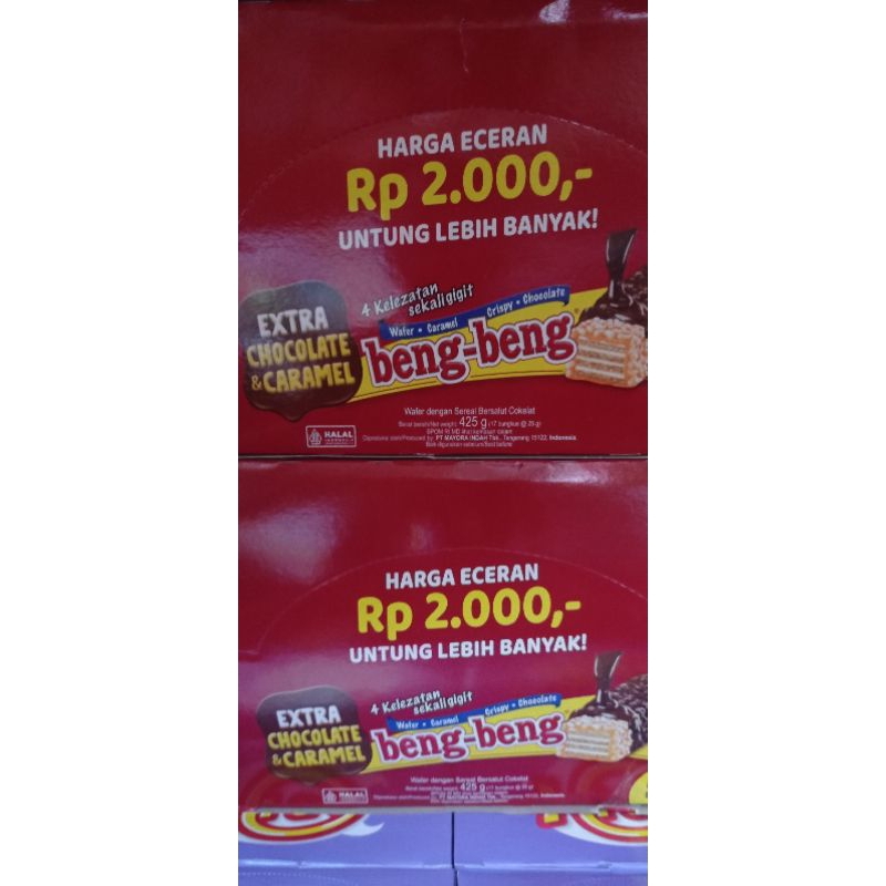 

BENG BENG WAFER 1PAK ISI 17PCS